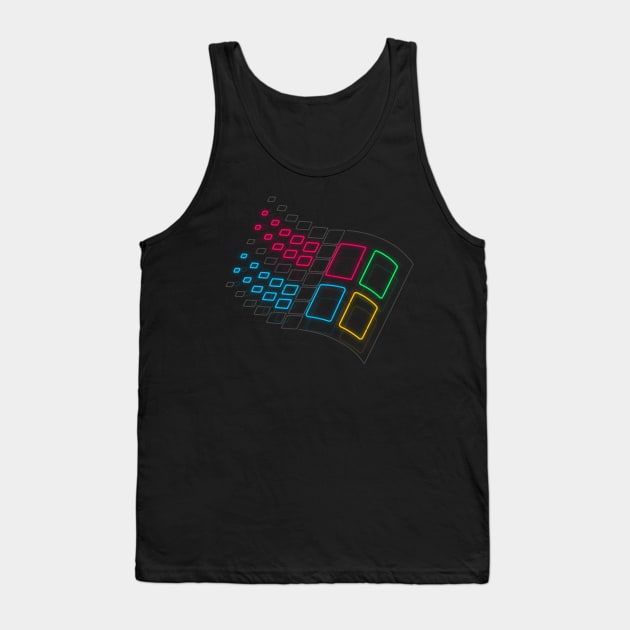 Windows '86 Tank Top by Cephalophane